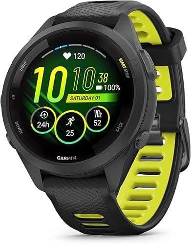 Garmin Forerunner 265S, noir