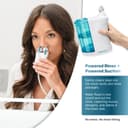 NASALFRESH MD Premium Bundle – Dual Powered Nasal Irrigation System – Sinus Decongestant Relief System – 60 Saline Packets, Case, 2 Sets of Nose Pillows – Snoring Remedy - 7