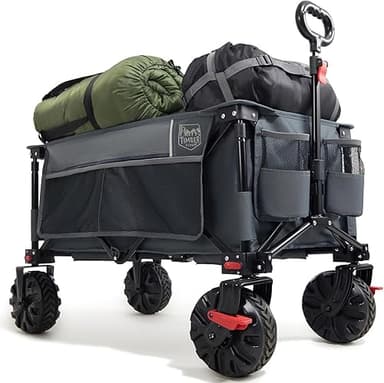 TIMBER RIDGE Festival Trolley on Wheels with Brakes, 200L…