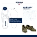 Sebago Men's Docksides Portland Crazy H Boat Shoes, Green (Green Military 909), 8 UK - 3