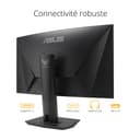 ASUS TUF Gaming VG27VQM - Ecran PC Gamer Esport 27" FHD - Dalle VA incurvée - 240Hz - 1ms - 1980x1080 - Display Port, 2X HDMI et 2X USB-A - Haut-parleurs - AMD FreeSync - Extreme Low Motion Blur - 6