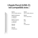 Apple Pencil (USB-C) : Précision au Pixel près, sensibilité à l’Inclinaison et à la Pression et Faible Latence de Pointe pour la Prise de Notes, Le Dessin et la Signature de Documents - 4