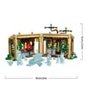 LEGO Harry Potter Hogwarts Castle: Herbology Class Set with Neville Longbottom, Hermione Granger & Prof. Sprout Minifigures - incl. 3 Mandrake Toy Plants - Gift for 8+ Year Old Girls & Boys - 76445 - 9