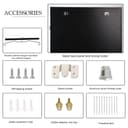 Tinkeps Football Shirt Frame Display - Engineered Wood & Acrylic, Jersey Display Case, Black - 5