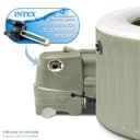 Intex 4-Person Olive Green Round Bubble SPA Set 28426NP (196cm x 71cm) - 5