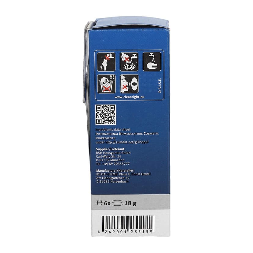 12 Descaling Tablets for Coffee Machines for Bosch, Siemens, Neff, Gaggenau, No.: 310967 - 3