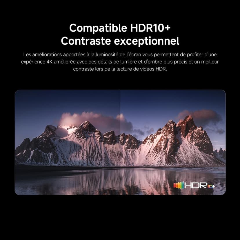 XIAOMI TV F Pro 65, 165 cm (65 Pouces), 4K UHD QLED, Smart TV, Fire TV, Contrôle Vocal Alexa, HDR10+, 60Hz avec 120Hz Game Boost Mode, MEMC, 2Go+32Go, Compatible avec AirPlay - 4