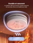 X-Sense Smoke Alarm for Home, 10-Year Sealed Battery Fire Alarm, LED Indicator & Silence Button, Smoke Detector Battery Operated, Conforms to EN 14604 Standard, SD11 - 4
