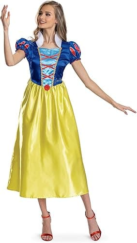 DISGUISE 158369B-EU Déguisement de princesse Disney Basic Plus pour adulte, femme, multicolore, taille M