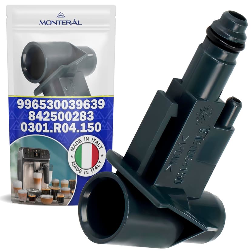 Inlet Nozzle for Automatic Coffee Machine with Original Code 996530039639 0301.R04.150 842500283 for Philips for Gaggia for Saeco - Made in Italy - Warranty 10 Years - MONTERAL - 1