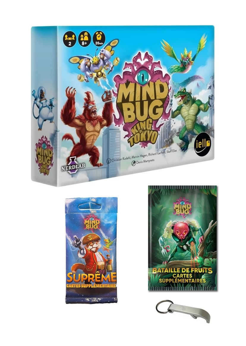 Blumie Shop Lot Mind Bug en Français : King of Tokyo + Pr… - 1