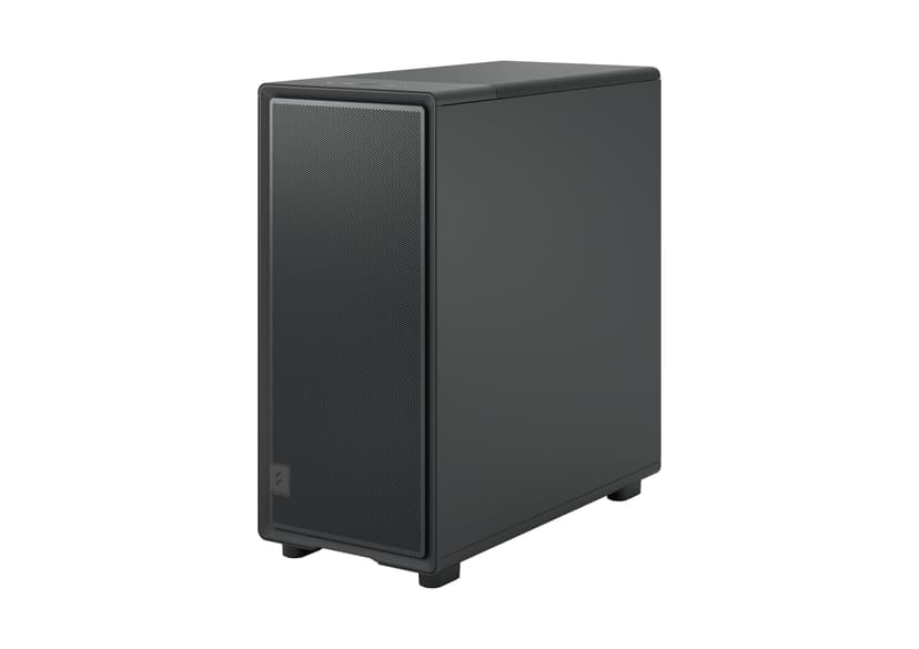 Fractal Design Epoch Black Solid - High Airflow PC Gaming Case - Mesh Front Panel - Three Momentum 12 Fans Included - Spacious Interior - ATX/mATX/ITX Support - 4