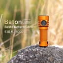 OLIGHT Baton Turbo Lampe de Poche Petit Portée Max. 510 M 1000 LM Lampe Torche Longue Durée 50 Jours 5 Modes Flashlight Rechargeable Type C Etanche IPX8 Pour Le Camping Voyage d'Urgence - 8