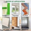 Pack of 40 3D Wall Panels, Stone Look, Self-Adhesive, 35 × 38 cm Plastic Panel Wall Cladding, Waterproof PVC Brick Wallpaper for Indoor, Outdoor, Business Premises (40) (40) - 6