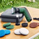 Bosch Electric Cleaning Brush Set UniversalBrush (for Bathroom Tiles, Kitchen Stove, Pans, Pots and More; 10 Cleaning Attachments Included; 3.6V Integrated Battery; Micro-USB Cable; in Soft Bag) - 2