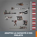 WORX Pack 2 Batteries et Chargeur Double 20V 4Ah WA3611, Batteries Haute Performance avec indicateur de Niveau de Charge, Charge Rapide, compatibles avec Tous Les Outils Worx PoweShare - 5