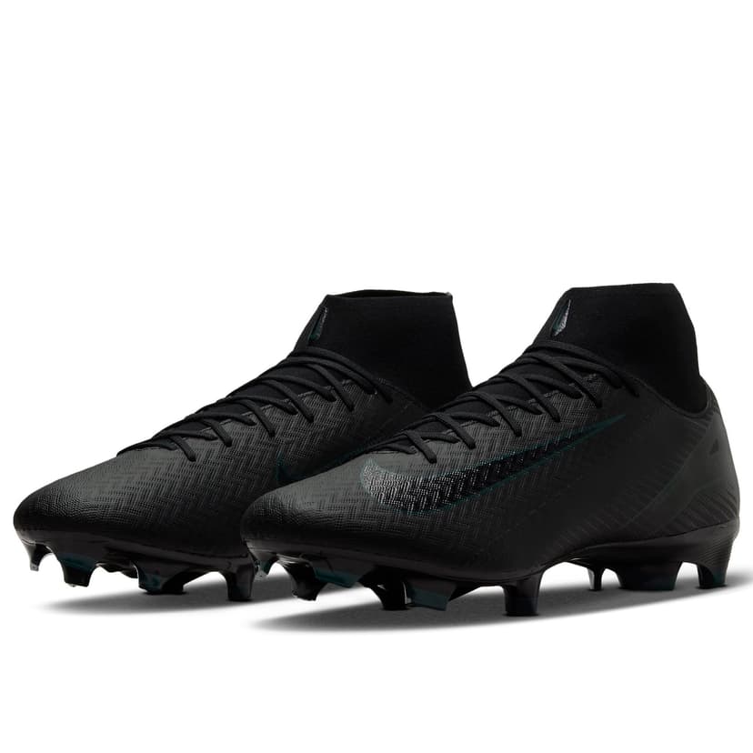 Nike Zm Superfly 10 Acad Fg/Mg Men's Football Shoe, Black/Black/Deep Jungle, 9 - 3