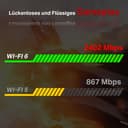 TP-Link WiFi 6 Carte WiFi PCIe AX3000, Archer TX3000E, Adaptateur Bi-Bande Bluetooth 5.3 avec 2 antennes multidirectionnelles, Intel AX200, Support Windows 11/10(64-bit), Ideal pour Gaming - 4