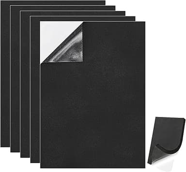 5PCS Foam Sheets Self Adhesive,Closed Cell Foam Neoprene …