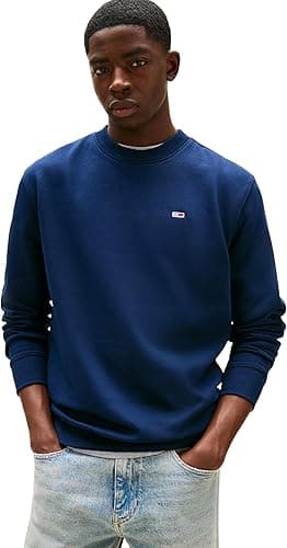 Tommy Jeans Sweat Homme Regular Fit Flag Fleece Col Ras-d…