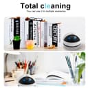 Sporgo Mini Table Vacuum Cleaner: Portable Wireless Mini Vacuum Cleaner, USB Rechargeable Table Vacuum Cleaner, High Suction Power Mini Table Vacuum Cleaner Desk for Deskto Cleaning Crumbs, Household, - 7