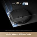 DREAME L40s Pro Ultra Robot Aspirateur, 19 000 Pa, Brosse Double HyperStream, Franchit 4 cm, Brosse latérale extensible et relevable, Nettoyage à la serpillière à l'eau chaude à 75°C,Auto-nettoyant3.0 - 9