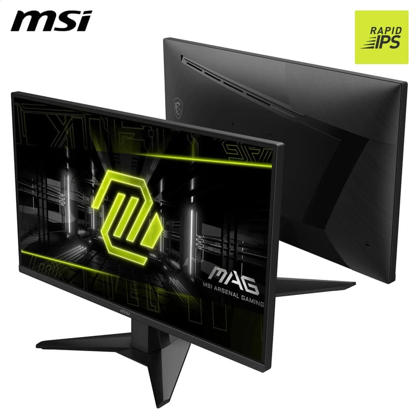 MSI MAG 275QF Écran Gaming 27" WQHD - Dalle Rapid IPS 2560 x 1440, 180 Hz / 0,5 ms (GtG, Min.), Gamme de Couleurs sRGB 101%, AMD FreeSync, HDR Ready - DisplayPort 1.4, HDMI 2.0b (WQHD 144Hz) - 2