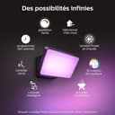 Philips Hue White & Color Ambiance Projecteur Extérieur DISCOVER, Éclairage extérieur en Aluminium Noir, Projecteur lumière compatible avec Alexa, Google Assistant et Apple Homekit - 4