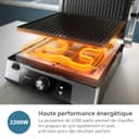 Philips Contact Grill - Adjustable Temperature Large Cooking Surface and High Power - Removable Non-Stick Plates and Grease Catcher (HD6301/90) - 4