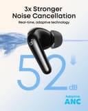 soundcore P31i by Anker, Real-Time Adaptive Noise Cancelling, Hi-Res Sound, Wireless Bluetooth Earbuds, Translation Earbuds, 50H Playtime, Wireless Earbuds, Bluetooth Earbuds, Bluetooth Headphones - 2