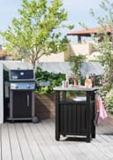 Keter Barbecue Side Table with Single Door, Graphite, 54 x 70 x 90 cm, 6130 - 4