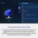 Dell 27 Plus USB-C Monitor - S2725DC, QHD (2560x1440), 144Hz, IPS, 1ms MPRT, AMD FreeSync, 99% sRGB, Height Adjust, Built-in Speakers, 2 USB-C, DisplayPort, HDMI, 2 USB-A, 3 Year Warranty, White - 9