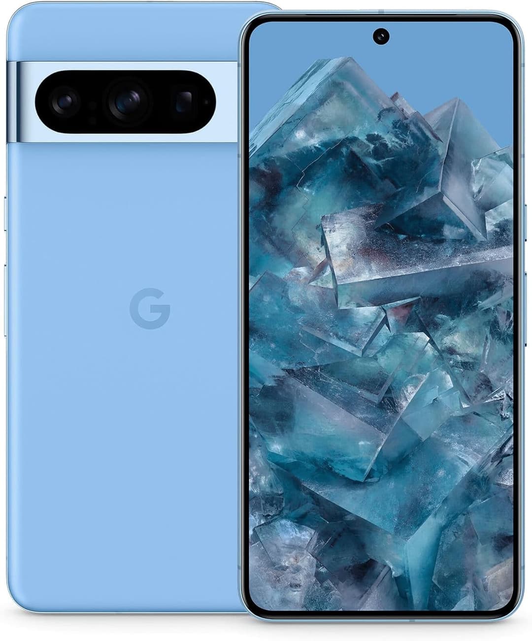 Google Pixel 8 Pro – Unlocked Android Smartphone with telephoto lens, 24-hour battery and Super Actua display – Bay, 128GB (Renewed)