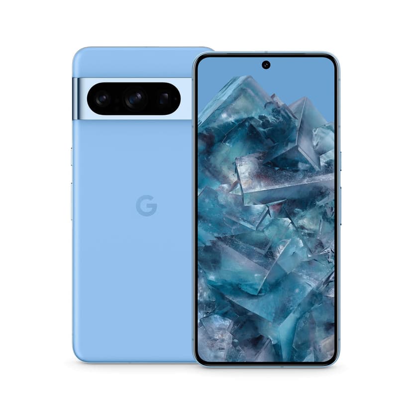 Google Pixel 8 Pro - Smartphone Android débloqué avec téléobjectif, batterie 24 heures et écran Super Actua - Porcelaine, 128 Go (Reconditionné) - 1
