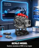 Mould King 10235 Kit de construction de moteur de voiture, 811 pièces, jeu de blocs de serrage comme jouet et cadeau (14 ans et plus) - 3