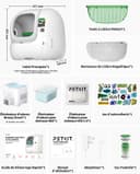 PETKIT PUROBOT MAX PRO 2 Litiere Chat Autonettoyante, Bac Litière Autonettoyante Nouvelle Amélioré avec Caméra, Entrée plus Grande,Wi-FI 2,4GHz&5GHz,Nettoyage et Suivi de Santé AI,pour Plusieurs Chats - 9