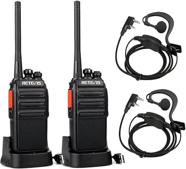 Retevis RT24 Plus Talkie Walkie, Longue Portée Profession…