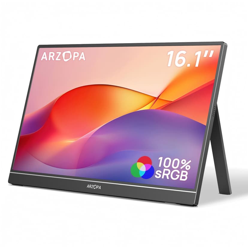 ARZOPA Écran Portable 16,1" IPS FHD 1080P, Moniteur Porta… - 1
