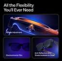 VITURE Luma Pro AR/XR Glasses — 152” 1200p Ultra Sharp Display, 1000 Nits, 52° FOV, Dimming Adjustments, for iPhone 17/16/15, Android, Mac, PC, Steam Deck, XR Experience for Switch 2-Regular - 4