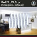 Paulmann 70553 LED Strips MaxLED 1000 daylight white 2.5m 29W 2750lm 6500K IP44 dimmable lighting strip silver plastic - 3