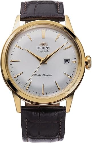 Orient Elegant Watch RA-AC0M01S10B, Antique White, Classic
