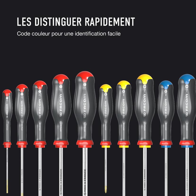 FACOM PROTWIST Jeu de tournevis 10 pièces, ATW.J10PB - 7