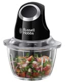 Russell Hobbs Electric Mini Chopper, 500 ml, Black (Food Processor, Universal Chopper for Vegetables, Fruits and Meat) - 1