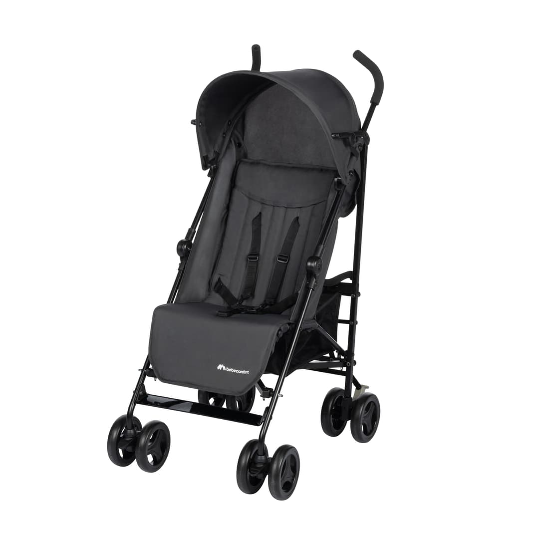 Bebeconfort Rainbow, Poussette Canne Multipositions, Poussette compacte et Légère, de 6 mois à 4 ans, jusqu'à 22 kg, Mineral Graphite (gris)