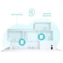 TP-Link Deco X50 Mesh WiFi Set (3 Pack), AX3000 Dual Band Router & Repeater (Range up to 604m², WPA3, Ideal for Large Houses, Compatible with Amazon Alexa, 9x Gigabit Ports) White - 8