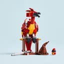 LEGO Harry Potter Fawkes: Dumbledore’s Phoenix Toy – Play & Display Bird Figure – Incl. Sorting Hat & Sword of Gryffindor – Birthday Gift for 8+ Year Old Girls & Boys - 76448 - 5