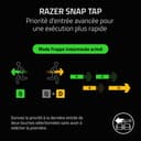 Razer Huntsman V3 Pro (Analog Switch) - Optical Gamer Keyboard (Quick Release, Analog Switch Adjustable from 0.1 to 4.0mm, PBT Doubleshot Keys) AZERTY Keyboard | Black - 5