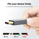IVANKY DisplayPort Cable, DP to DP Cable Support 3D, 4K@60Hz, 2K@144Hz, 2K@165Hz, FreeSync&G-Sync, Display Port Lead Compatible for Gaming Monitor, Graphic Card, HDTV, PC 3M/Grey - 2