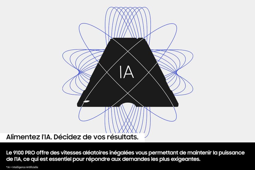 Samsung Memory MZ-VAP4T0BW 9100 PRO 4TB Internal SSD, PCIe 5.0 x4, NVMe 2.0, SSD Designed for Pros & Gamers, Compatible with PC & Laptops, 5 Year Limited Warranty (UK Version) - 9