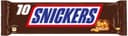 Snickers Caramel, Nougat, Peanuts & Milk Chocolate Snack Bars Multipack 10x50g - 1